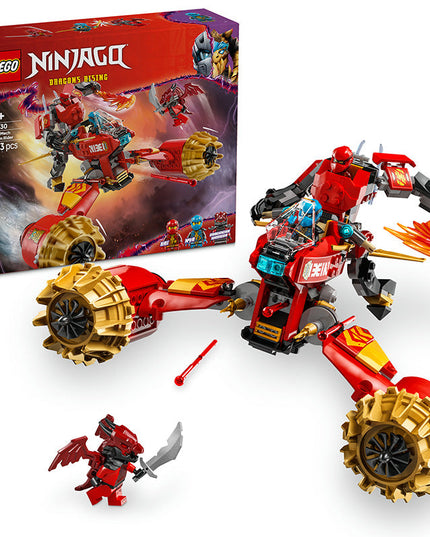 LEGO® NINJAGO® Kai’s Mech Storm Rider 2in1 Ninja Toy Set 71830