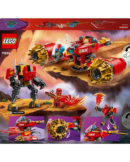 LEGO® NINJAGO® Kai’s Mech Storm Rider 2in1 Ninja Toy Set 71830