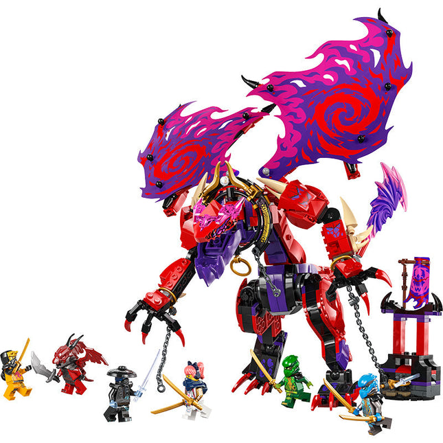 LEGO® NINJAGO® Thunderfang Dragon of Chaos Ninja Toy Set 71832