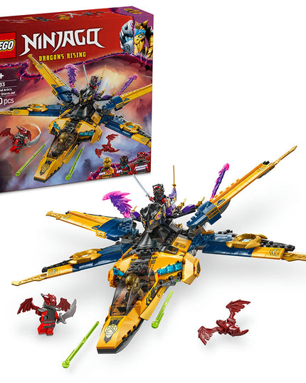 LEGO® NINJAGO® Ras and Arin’s Super Storm Jet Ninja Toy 71833