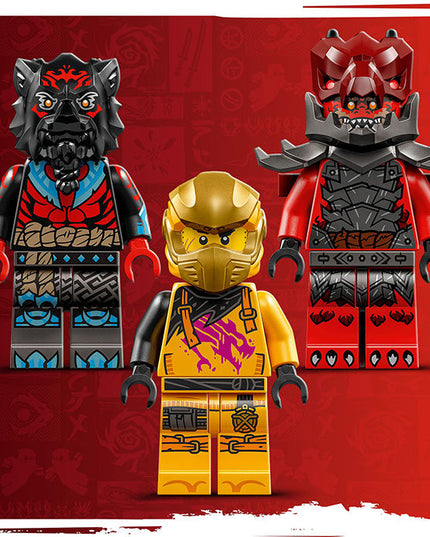LEGO® NINJAGO® Ras and Arin’s Super Storm Jet Ninja Toy 71833