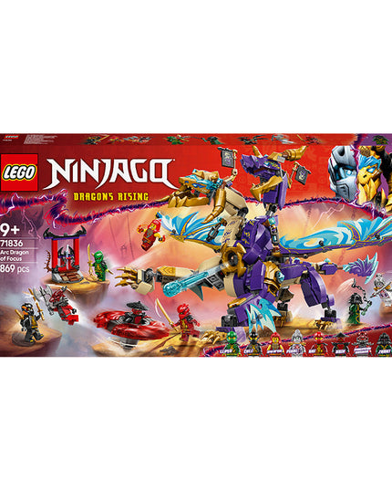 LEGO® NINJAGO® Arc Dragon of Focus Ninja Toy Set 71836