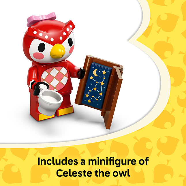 LEGO® Animal Crossing™ Stargazing with Celeste Building Kit 77053