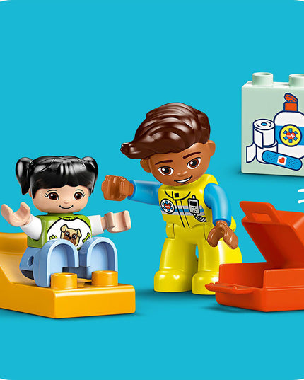 LEGO® DUPLO® Ambulance & Driver, Toddler Learning Toys 10447