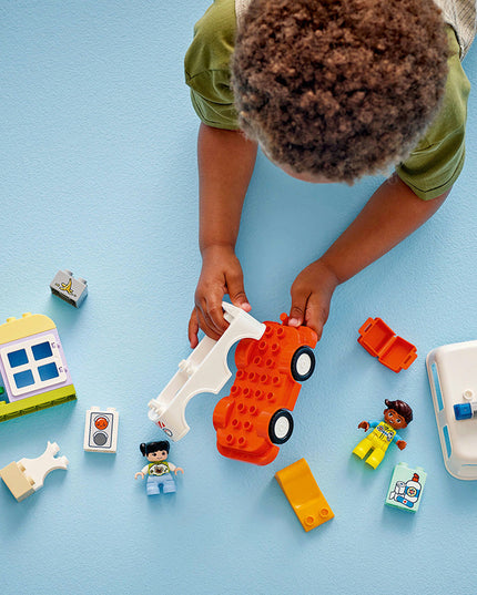 LEGO® DUPLO® Ambulance & Driver, Toddler Learning Toys 10447