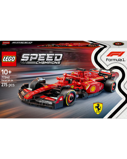 LEGO® Speed Champions Ferrari SF-24 F1® Race Car Driver Set 77242