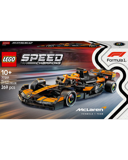 LEGO® Speed Champions McLaren F1® Team MCL38 Race Car Vehicle Set 77251
