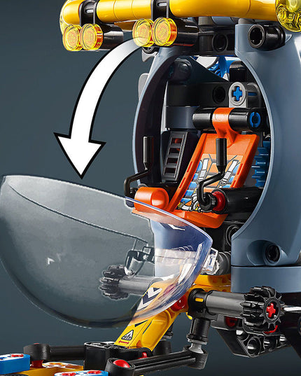 LEGO® Technic™ Deep-Sea Research Submarine Building Toy 42201