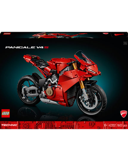 LEGO® Technic™ Ducati Panigale V4 S Motorcycle Model Set 42202