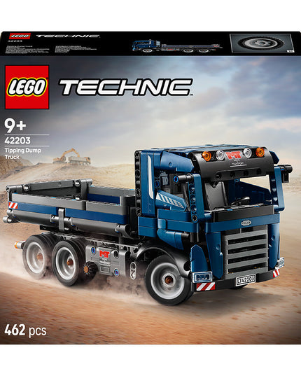 LEGO® Technic™ Tipping Dump Truck Construction Toy Set 42203