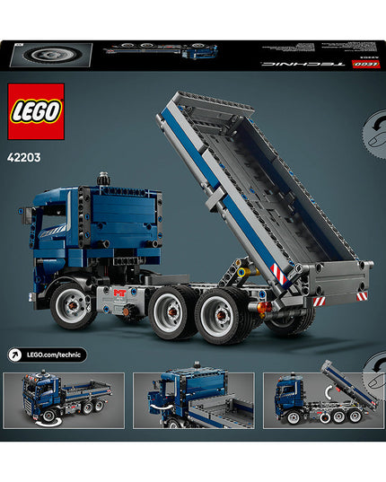 LEGO® Technic™ Tipping Dump Truck Construction Toy Set 42203