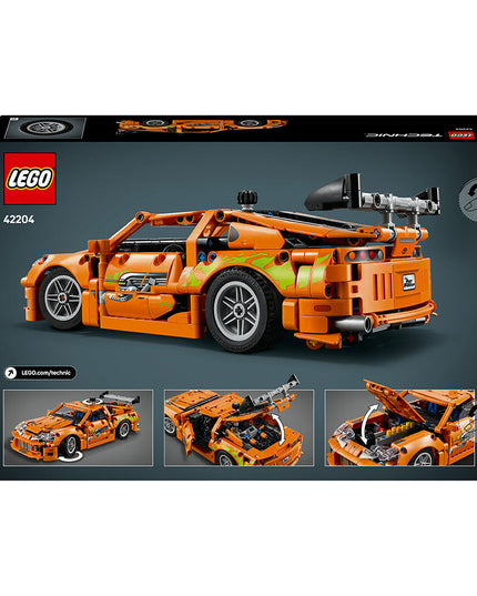 LEGO® Technic™ Fast and Furious Toyota Supra MK4 Toy Car Model Kit 42204