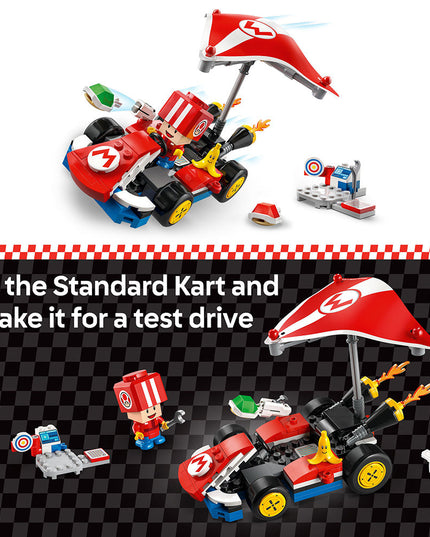 LEGO® Super Mario™: Mario Kart™ – Standard Kart, Car Toy Playset 72032