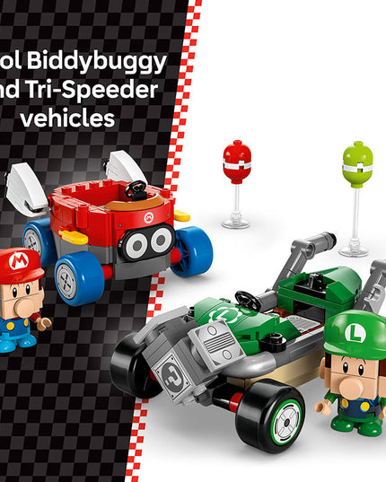 LEGO® Super Mario™: Mario Kart™ – Baby Mario vs. Baby Luigi Toy 72034