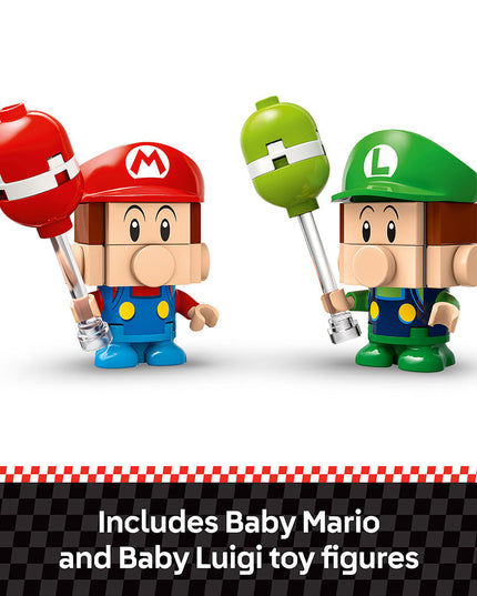 LEGO® Super Mario™: Mario Kart™ – Baby Mario vs. Baby Luigi Toy 72034