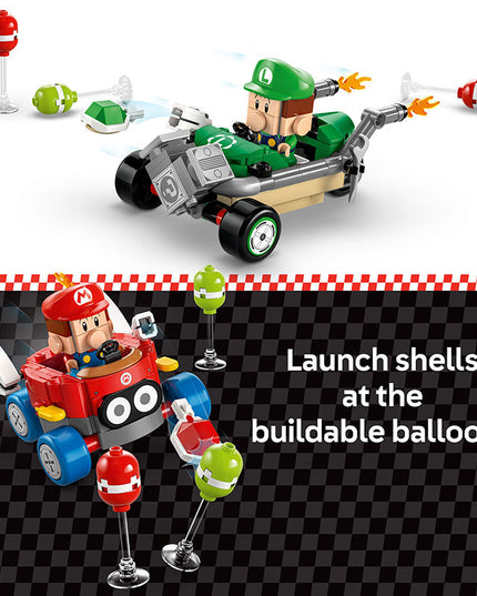 LEGO® Super Mario™: Mario Kart™ – Baby Mario vs. Baby Luigi Toy 72034