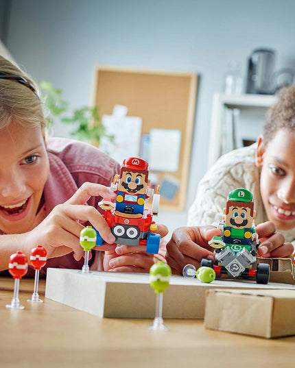 LEGO® Super Mario™: Mario Kart™ – Baby Mario vs. Baby Luigi Toy 72034