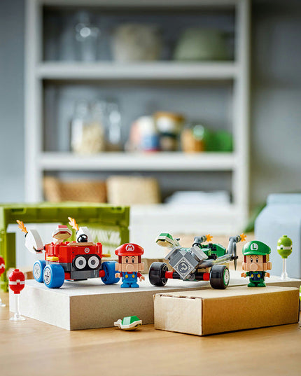 LEGO® Super Mario™: Mario Kart™ – Baby Mario vs. Baby Luigi Toy 72034