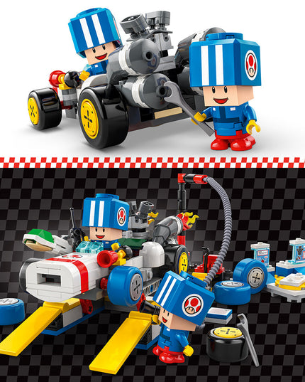 LEGO® Super Mario™: Mario Kart™ – Toad’s Garage, Nintendo® Character Gift 72035