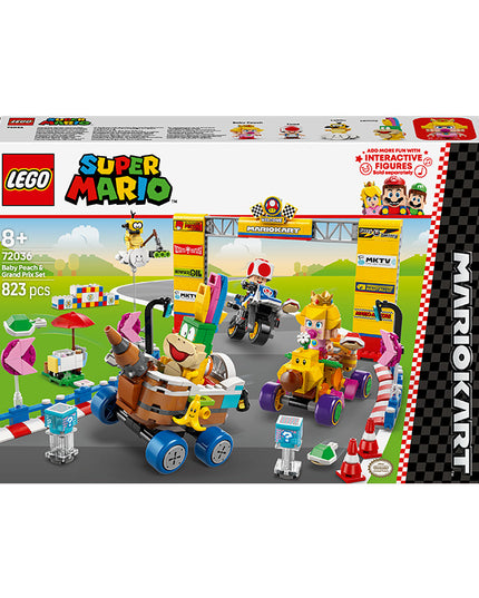 LEGO® Super Mario™: Mario Kart™ – Baby Peach & Grand Prix Set, Racing Toy 72036