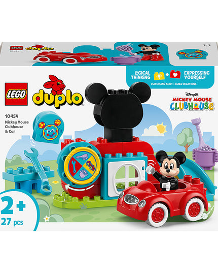 LEGO® DUPLO® | Disney Mickey Mouse Clubhouse & Car Building Kit 10454