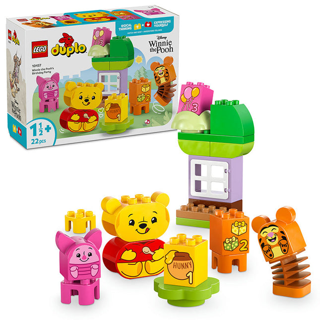 LEGO® DUPLO® | Disney Winnie the Pooh’s Birthday Party Building Set 10457