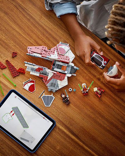 LEGO® Star Wars™ Ahsoka’s Jedi Interceptor™ Starfighter Building Toy 75401