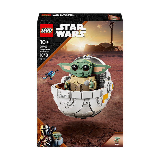 LEGO® Star Wars™ Grogu with Hover Pram Building Toy 75403