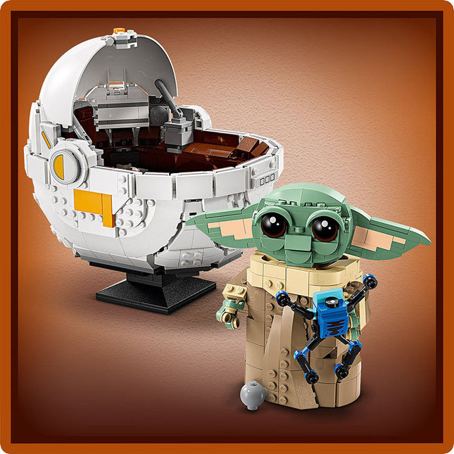 LEGO® Star Wars™ Grogu with Hover Pram Building Toy 75403