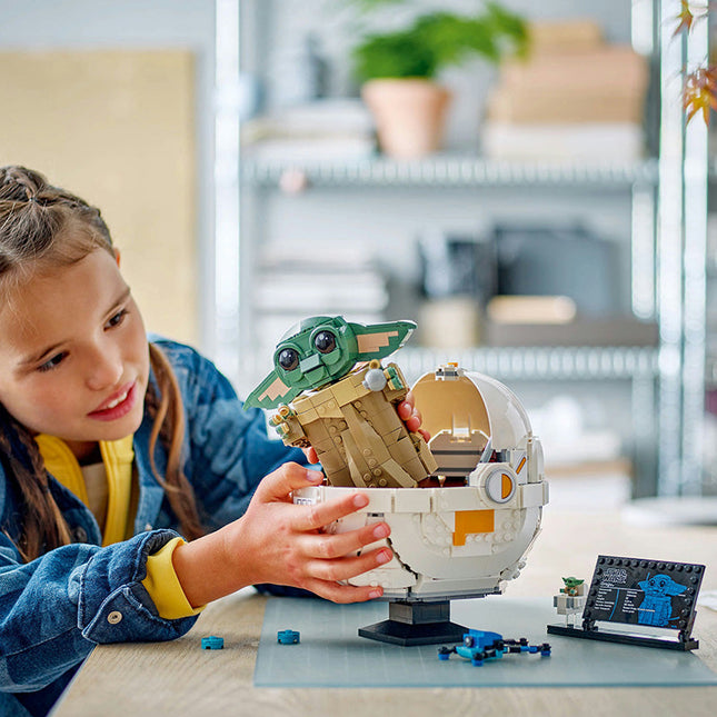 LEGO® Star Wars™ Grogu with Hover Pram Building Toy 75403