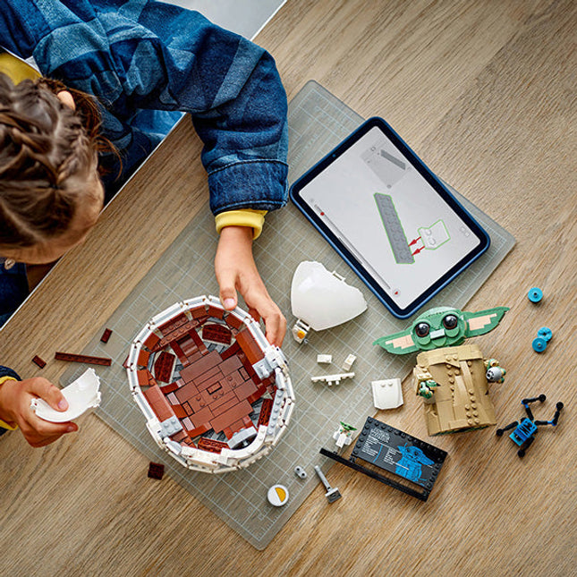 LEGO® Star Wars™ Grogu with Hover Pram Building Toy 75403