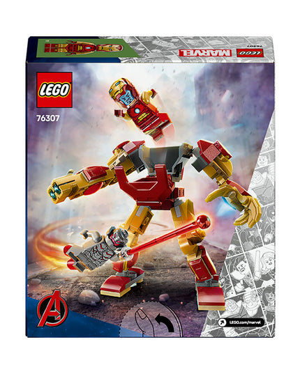 LEGO® Marvel Iron Man Mech vs. Ultron Building Toy Set 76307