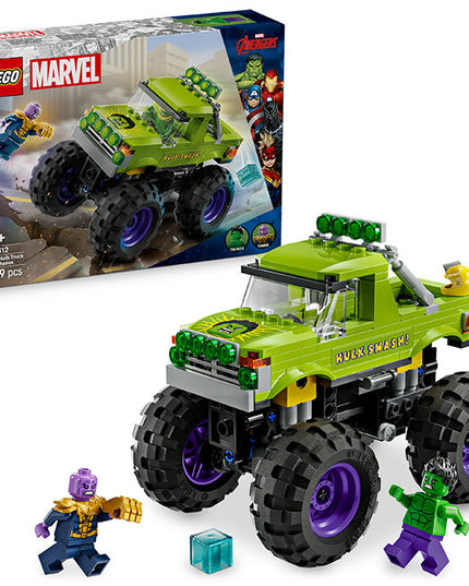 LEGO® ǀ Marvel The Hulk Truck vs. Thanos Super Hero Building Toy Vehicle 76312