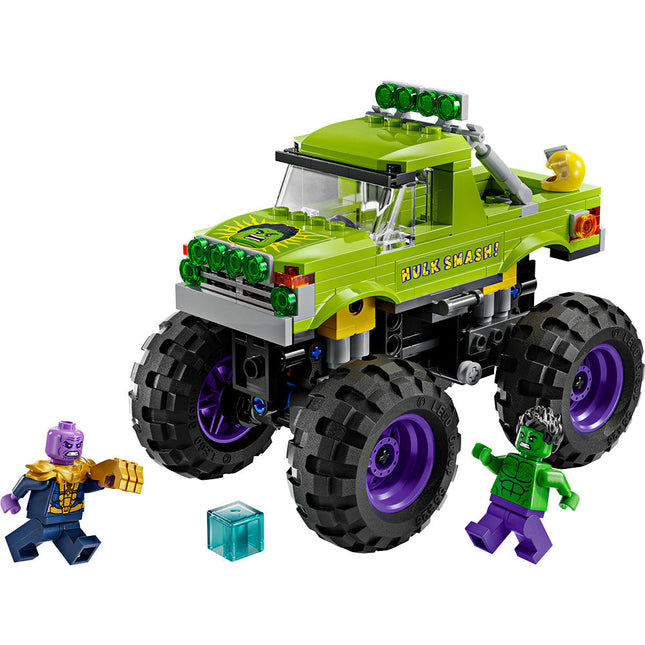 LEGO® ǀ Marvel The Hulk Truck vs. Thanos Super Hero Building Toy Vehicle 76312