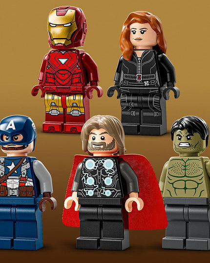 LEGO® Marvel: MARVEL Logo & Minifigures Building Toy 76313