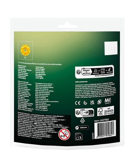 LEGO® Botanicals Field Flowers Building Kit Recruitment Bag 30701