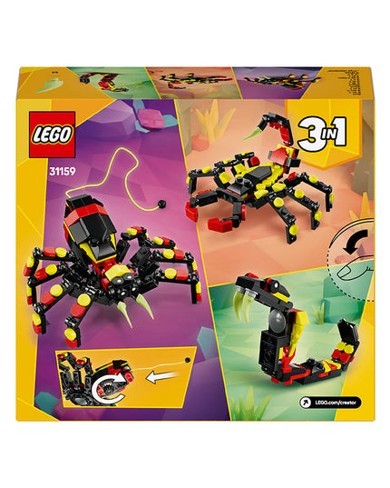 LEGO® Creator 3in1 Wild Animals: Surprising Spider Toy 31159