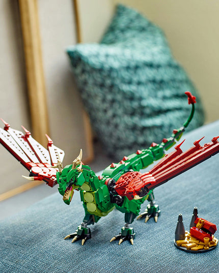 LEGO® Creator 3in1 Medieval Dragon Figure, Creative Toy 31161