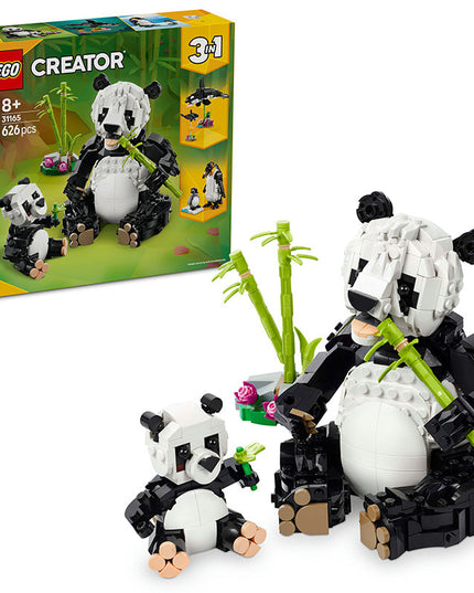 LEGO® Creator 3in1 Wild Animals: Panda Family Toy Set 31165