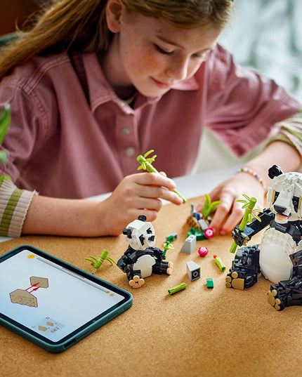 LEGO® Creator 3in1 Wild Animals: Panda Family Toy Set 31165