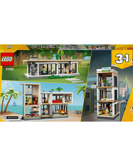 LEGO® Creator 3in1 Modern House Building Set for Kids 31153