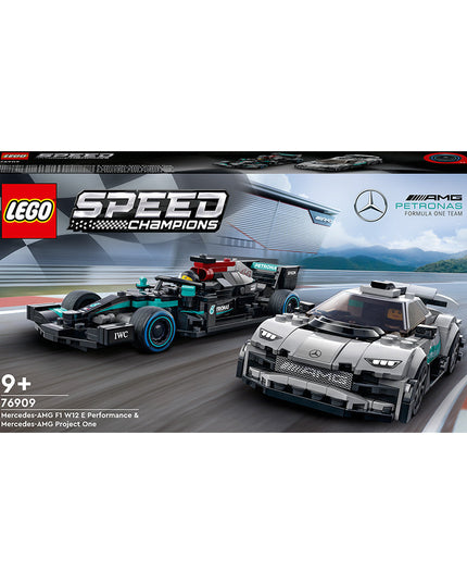 LEGO® Speed Champions Mercedes-AMG F1 W12 E Performance & Mercedes-AMG Project One 76909