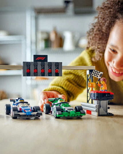 LEGO® City F1® Grid with VCARB & Sauber Race Cars Toy Vehicle Set 60474