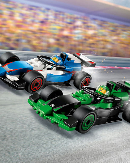 LEGO® City F1® Grid with VCARB & Sauber Race Cars Toy Vehicle Set 60474
