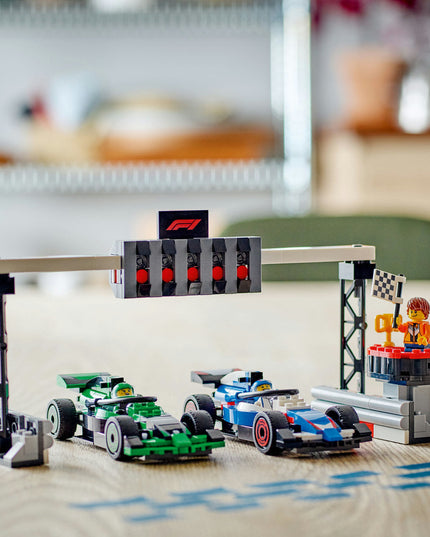 LEGO® City F1® Grid with VCARB & Sauber Race Cars Toy Vehicle Set 60474