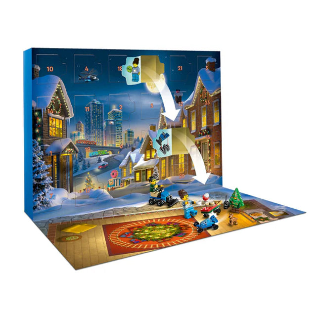 LEGO® City Advent Calendar 2025, Christmas Gift for Ages 5 and over 60475