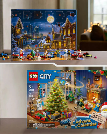 LEGO® City Advent Calendar 2025, Christmas Gift for Ages 5 and over 60475