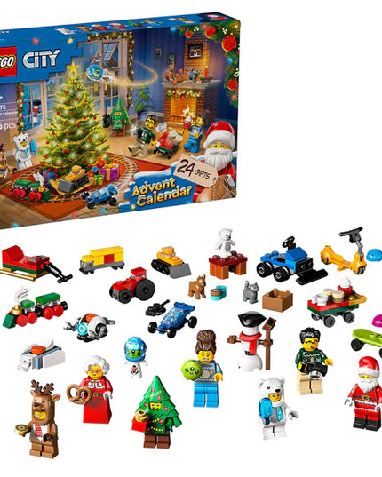 LEGO® City Advent Calendar 2025, Christmas Gift for Ages 5 and over 60475