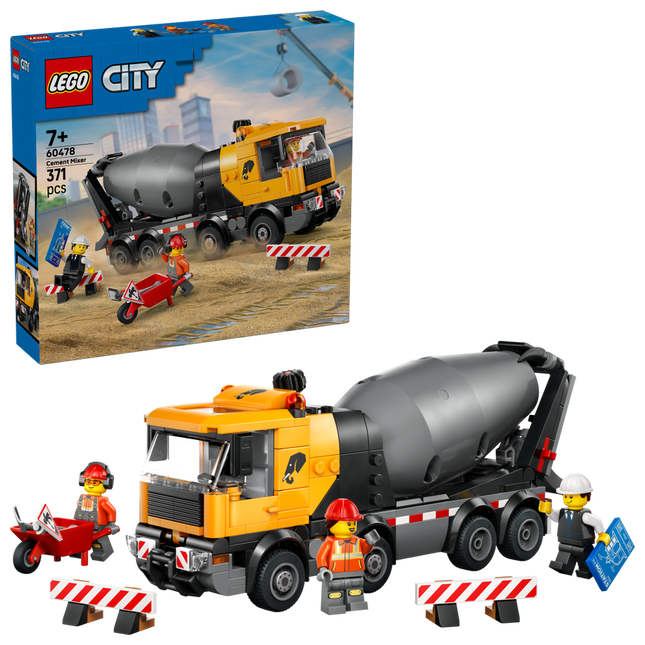 LEGO® City Cement Mixer