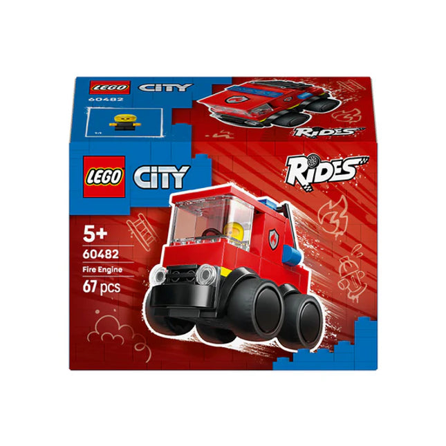 LEGO® City Rides – Fire Engine Toy Building Set 60482